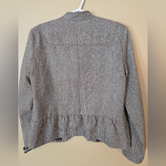 Apt. 9 Charcoal Blazer Versatile Suit Jacket - Picture 4 of 12